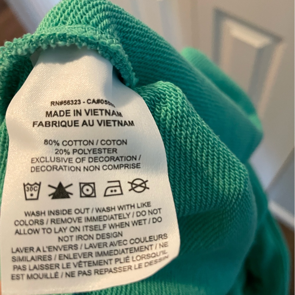 NWOT Nike Mint Green Wide-Leg Track Pants - Picture 7 of 7